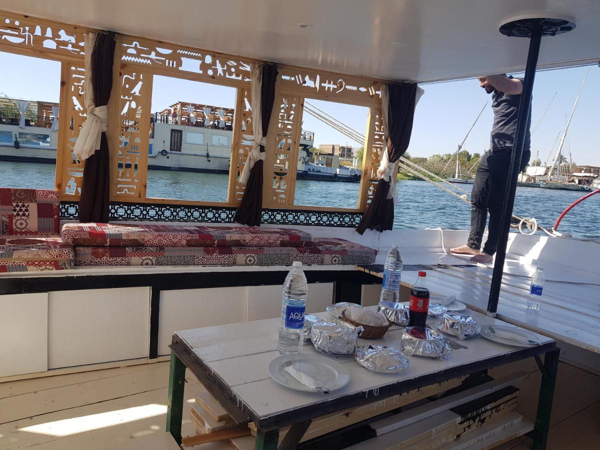 Nile Sunrise Felucca Boat Private Rental Luxor Eksteriør billede