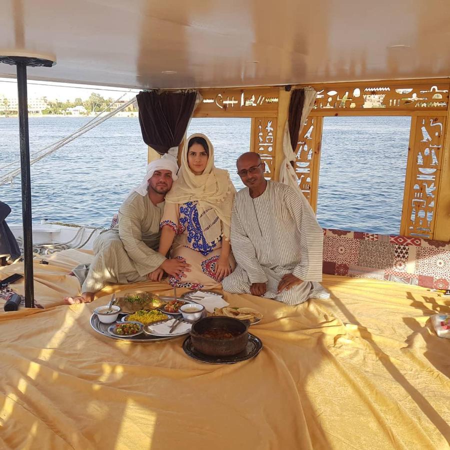 Nile Sunrise Felucca Boat Private Rental Luxor Eksteriør billede